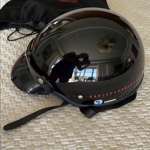 Harley Davidson black helmet